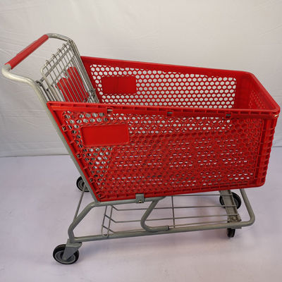 Купить красные Semi пластиковые корзины 175L с 5