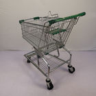 CE 100L Supermarket Grocery Store Shopping Cart Customized Logo And Color
