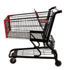 125L Black Metal Lightweight Shopping Trolley grocery cart EN BS 1929