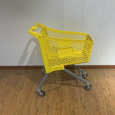 Купить 25L Plastic Supermarket Kids Shopping Trolley Cart online manufacture