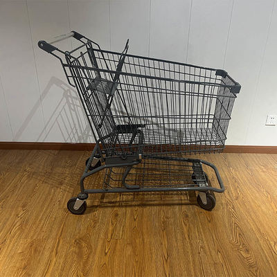 Купить 150L магазин Carring супермаркет Pushcart стальной корзины online manufacture