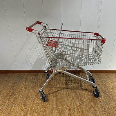 Купить 125L European Style Hand Folding Shopping Trolley Cart with Children Seats Производство в сети