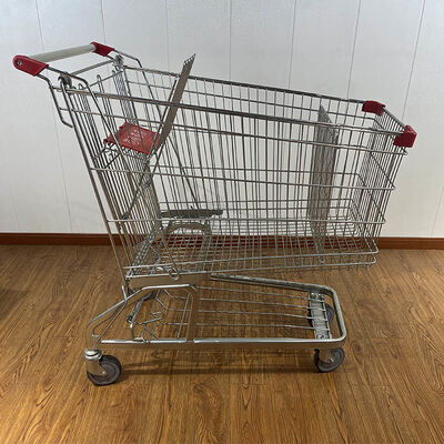 Купить Немецкая тележка для покупок большой вместимости 210L с детским сидением Производство в сети